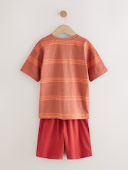 Multi Skulls 100% Cotton Short Pyjamas 3 Pack (3-16yrs) - Image 9 of 11