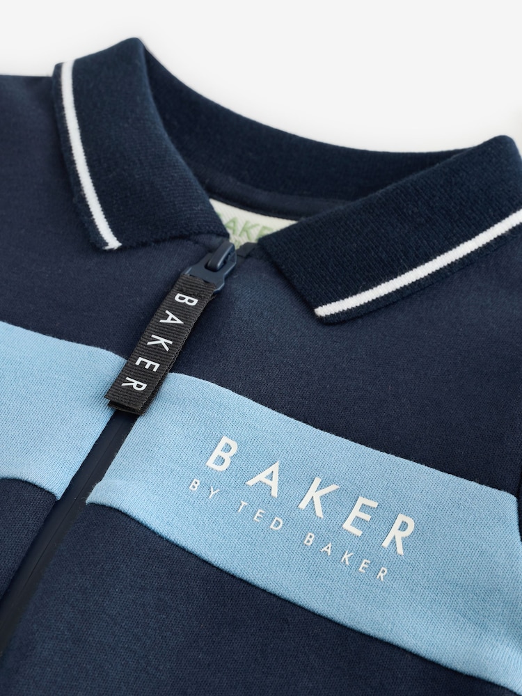 Baker by Ted Baker Navy Romper and Hat Set - Bild 5 von 5 Baker by Ted Baker Navy Romper and Hat Set - Bild 5 von 5