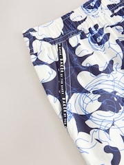 Baker by Ted Baker Blue Floral Print Shirt and Shorts Set - Image 12 of 12
