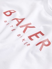 Baker by Ted Baker Textured Stripe Shirt T-Shirt and Shorts Set - Image 20 of 22