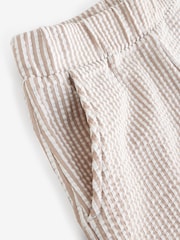 Baker by Ted Baker Stone Textured Shirt And Shorts Set - Image 12 of 12