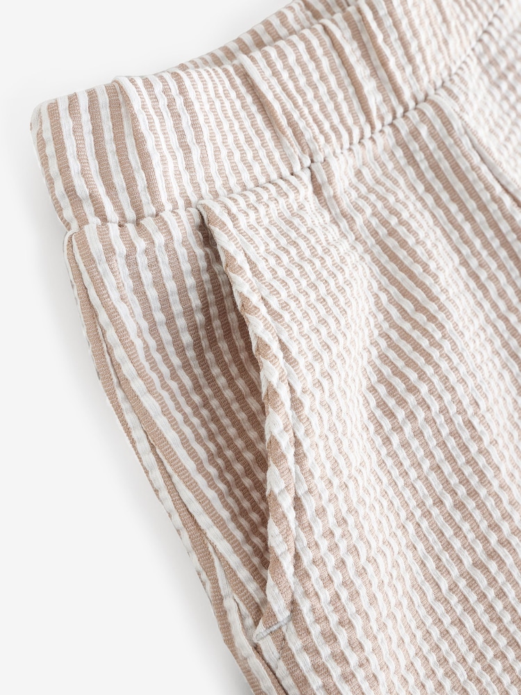 Baker by Ted Baker Stone Textured Shirt And Shorts Set - Image 12 of 12 Baker by Ted Baker Stone Textured Shirt And Shorts Set - Image 12 of 12
