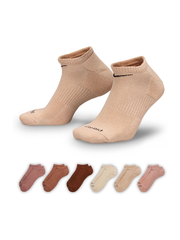 Nike Everyday Plus Cushioned Training No-Show Socks 6 Pack - Bild 1 von 1