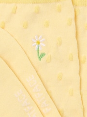 FatFace Yellow Embroidered Socks - Image 2 of 2
