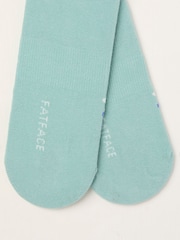 FatFace Green Turtle Footsie Socks - Image 2 of 2