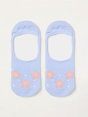 FatFace Blue Starfish Footsie Socks - Image 1 of 2