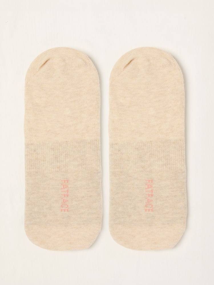 FatFace Oatmeal Floral Footsie Socks - Image 2 of 2