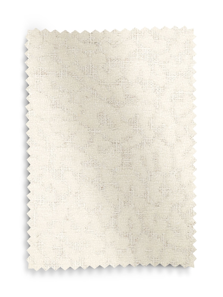 Linen Look Leopard Light Natural Remi Wood Accent Chair - Image 11 of 11