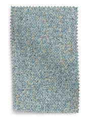Chunky Marl Mid Blue Pendry Grande Highback Armchair - Image 7 of 9