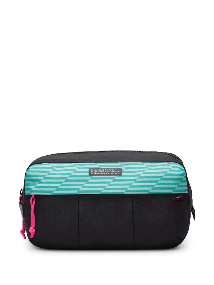 Nike Black Soft Pink Academy Football Shoe Bag - Image 1 of 7