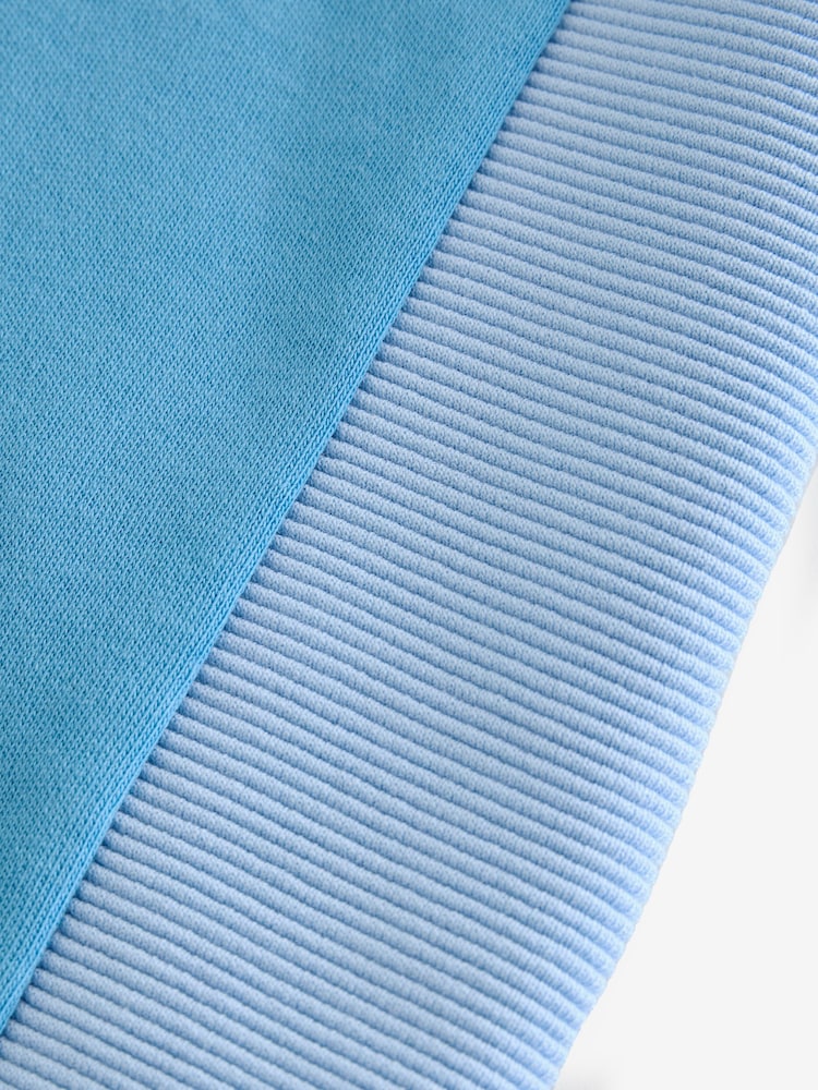 Baker by Ted Baker Blue Polo Shirt and Shorts Set - Image 10 of 10