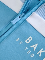 Baker by Ted Baker Blue Polo Shirt and Shorts Set - Image 9 of 10