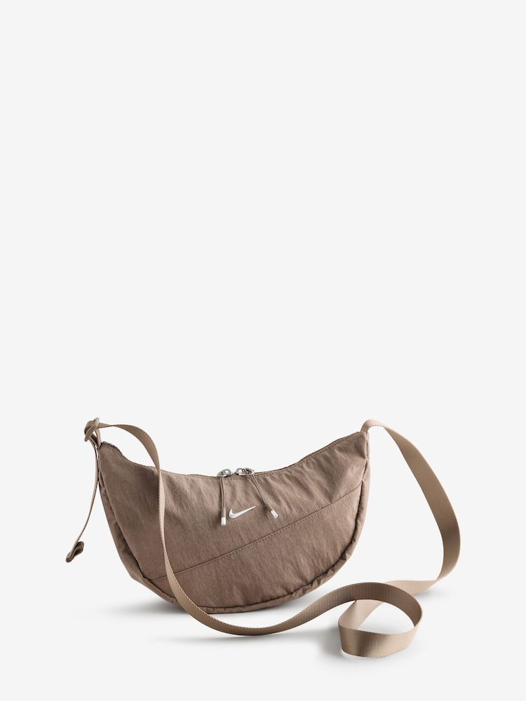Nike Neutral Aura Crescent Cross-Body 4L Bag - Image 1 of 7 Nike Neutral Aura Crescent Cross-Body 4L Bag - Image 1 of 7