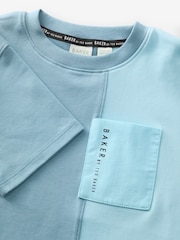 Baker by Ted Baker Blue Colourblock T-Shirt and Shorts Set - Image 9 of 19