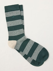 FatFace Blue Stripe Socks - Image 1 of 2