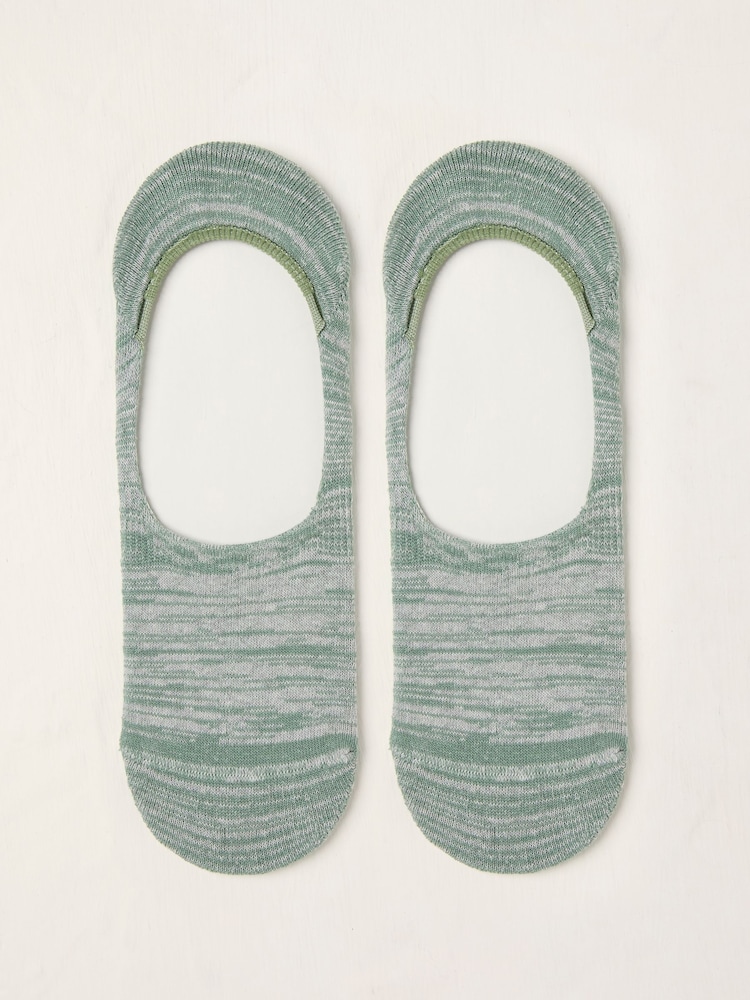 FatFace Green Footsie Socks - Image 1 of 2
