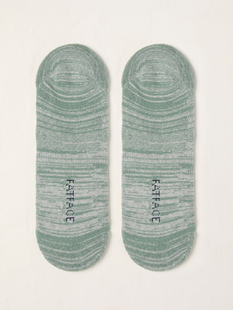 FatFace Green Footsie Socks - Image 2 of 2
