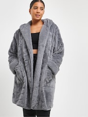 Simply Be Pretty Secrets Oversized Fleece pletena jopa - Slika 1 iz 4