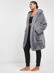 Simply Be Pretty Secrets Oversized Fleece pletena jopa - Slika 3 iz 4
