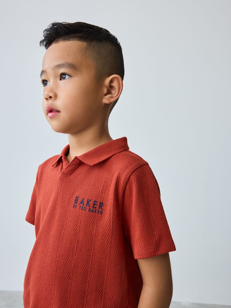 Baker by Ted Baker Textured Top and Shorts Set - Image 4 of 10