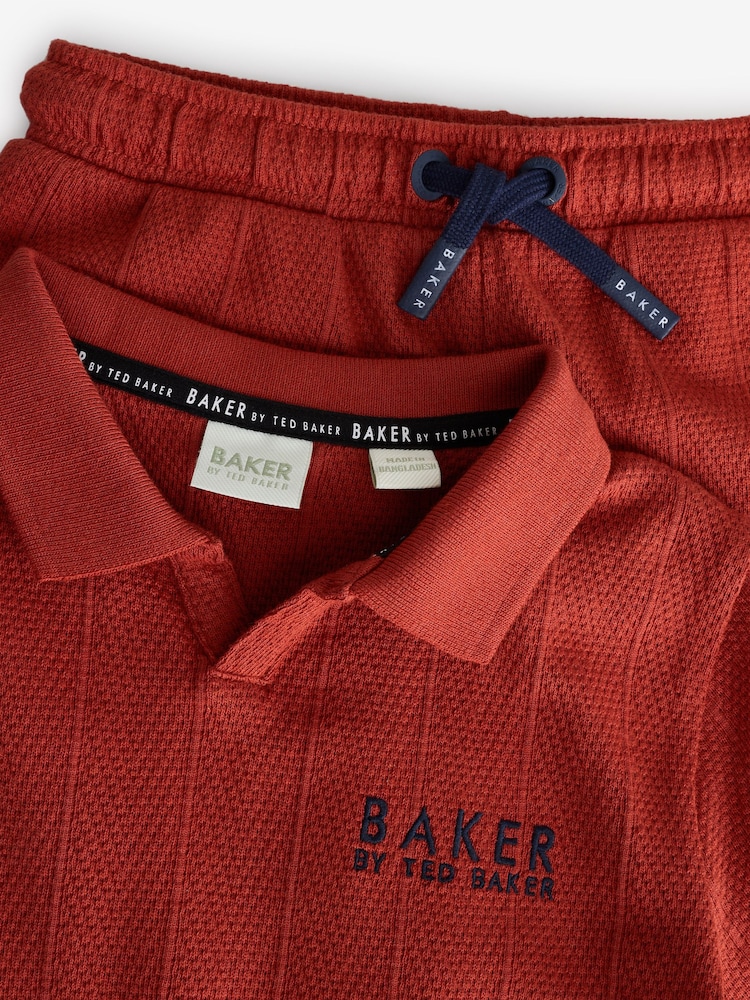 Baker by Ted Baker Textured Top and Shorts Set - Image 9 of 10