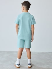 Baker by Ted Baker Textured Top and Shorts Set - Image 4 of 10