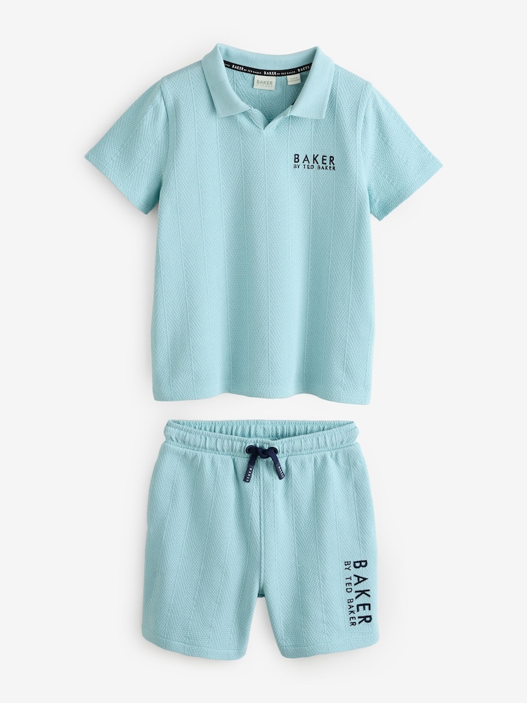 Baker by Ted Baker Textured Top and Shorts Set - Image 7 of 10