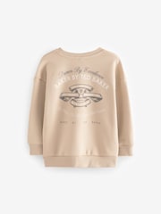 Baker by Ted Baker Stone Graphic Sweatshirt - Image 2 of 4
