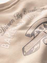 Baker by Ted Baker Stone Graphic Sweatshirt - Image 4 of 4