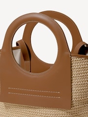 Hereu Studio Natural Cala S Raffia Bag - Image 4 of 4