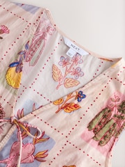 Vegetable Embroidered Patchwork Waistcoat - Image 8 of 8