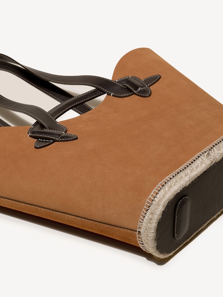 Hereu Studio Brown Carava Suede Bag - Image 4 of 4 Hereu Studio Brown Carava Suede Bag - Image 4 of 4