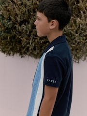 كحلي - قميص بملمس بارز وتصميم مخطط من Baker by Ted Baker - صورة 6 من 17