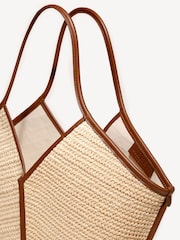 Hereu Studio Natural Calella Raffia Bag - Image 3 of 6