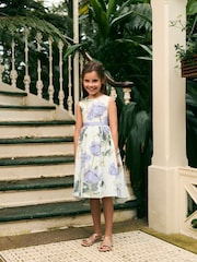 Cream Floral Kew Collection Prom Dress (3-12yrs) - Image 1 of 8