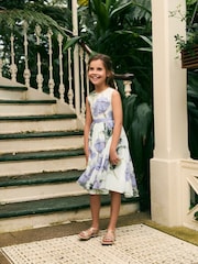 Cream Floral Kew Collection Prom Dress (3-12yrs) - Image 2 of 8