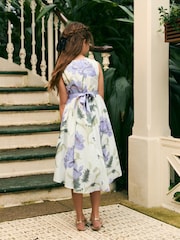 Cream Floral Kew Collection Prom Dress (3-12yrs) - Image 3 of 8