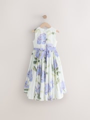 Cream Floral Kew Collection Prom Dress (3-12yrs) - Image 6 of 8