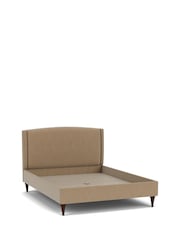 Darlings Of Chelsea Paintbrush Natural Buckleberry Upholstered Bed - Image 5 of 5