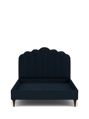 Darlings Of Chelsea French Navy Blue Snowdon Upholstered Bed - Image 4 of 5