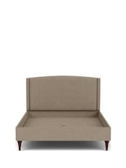 Darlings Of Chelsea Boulder Brown Buckleberry Upholstered Bed - Image 4 of 5