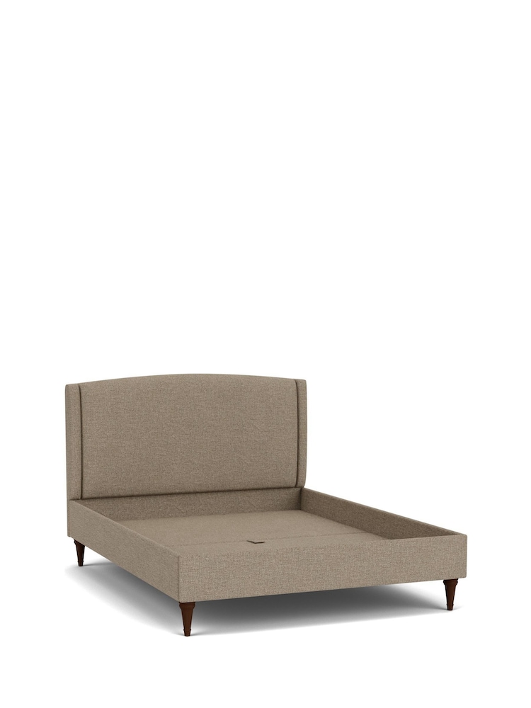 Darlings Of Chelsea Boulder Brown Buckleberry Upholstered Bed - Image 5 of 5