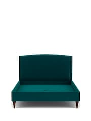 Darlings Of Chelsea Mallard Black Buckleberry Upholstered Bed - Image 4 of 5