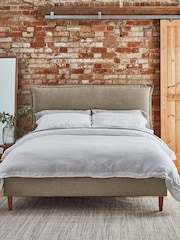 Darlings Of Chelsea Boulder Brown Lyndhurst Upholstered Bed - Image 1 of 5