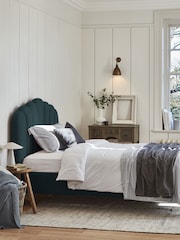 Darlings Of Chelsea Mallard Black Snowdon Upholstered Bed - Image 1 of 5