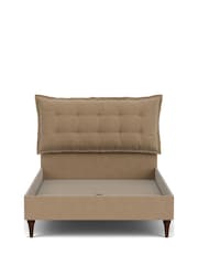 Darlings Of Chelsea Paintbrush Natural Lyndhurst Buttoned Upholstered Bed - Image 4 of 5