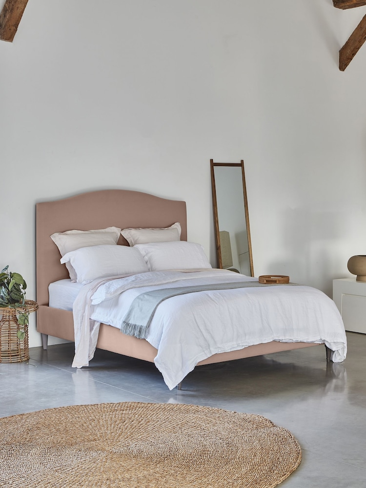 Darlings Of Chelsea Petal Pink Avebury Upholstered Bed - Image 1 of 4