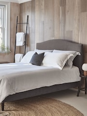 Darlings Of Chelsea Manor House Grey Avebury Low Upholstered Bed - Image 1 of 4