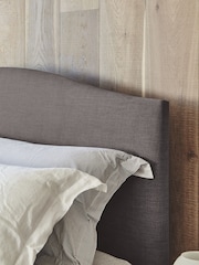 Darlings Of Chelsea Manor House Grey Avebury Low Upholstered Bed - Image 2 of 4