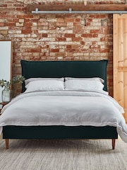 Darlings Of Chelsea Mallard Black Lyndhurst Upholstered Bed - Image 1 of 5
